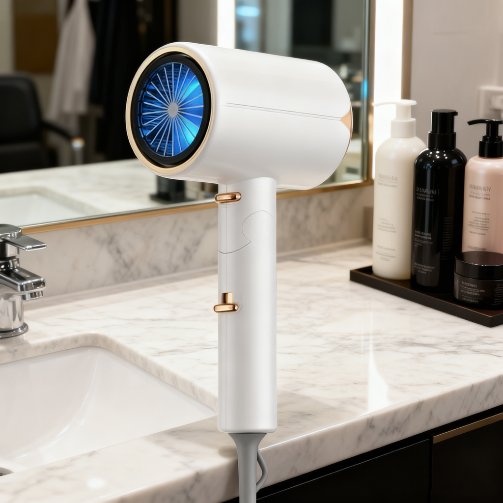 2200W Ionic Hair Dryer Blue Light
