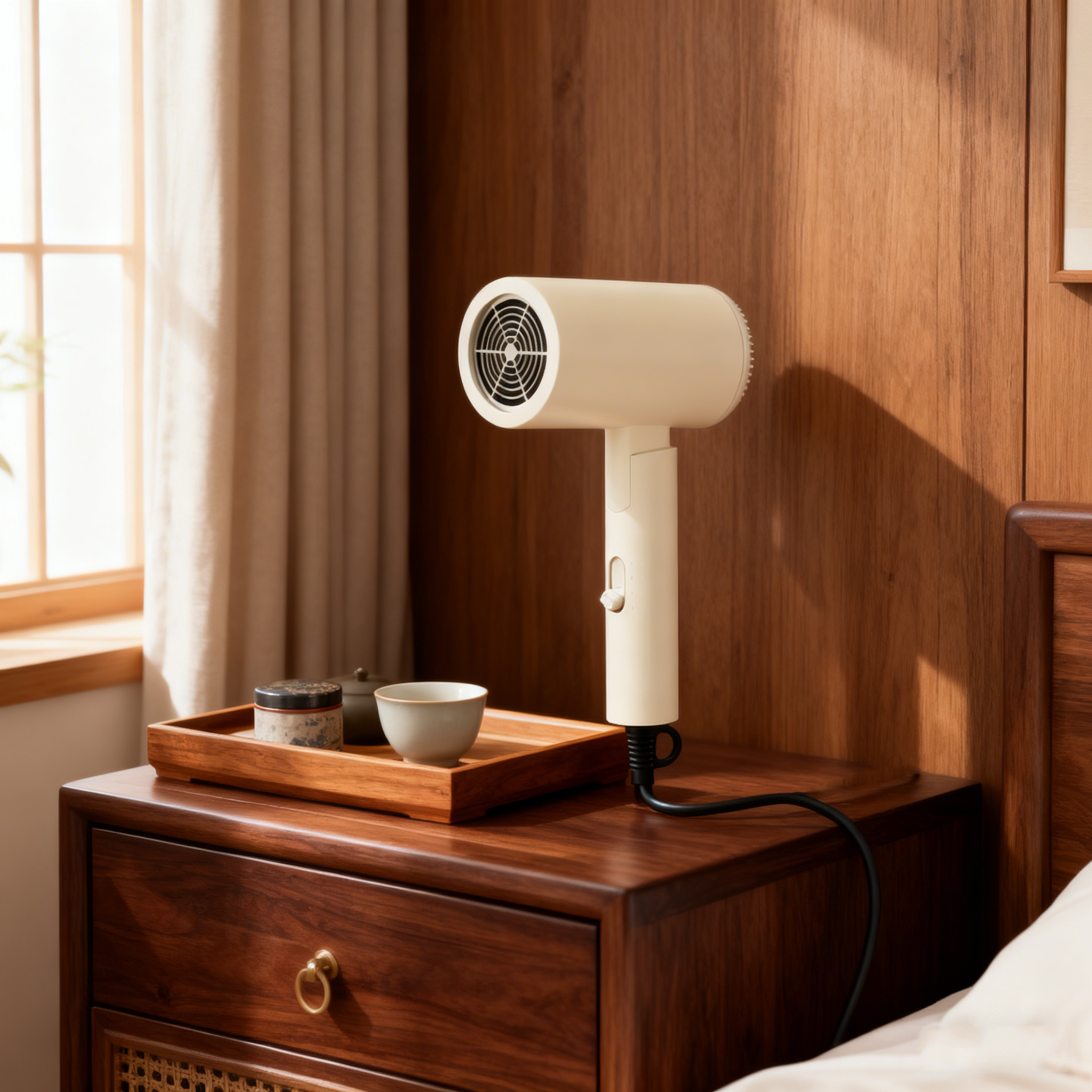 Foldable Hotel Hair Dryer 1800W Hot Cold