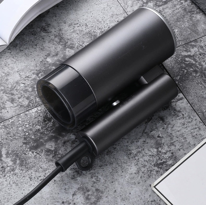 Foldable Hotel Hair Dryer 1800W Hot Cold