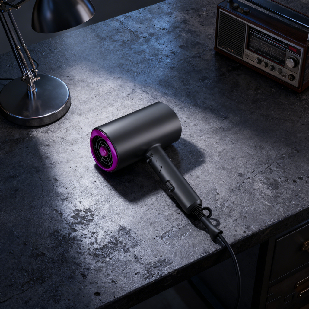 Blue Light Foldable Ionic Hair Dryer