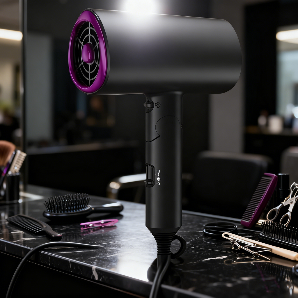 Blue Light Foldable Ionic Hair Dryer