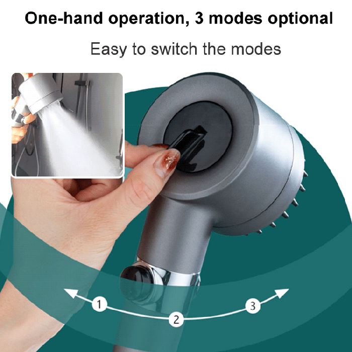 High-Pressure Boost Shower Head