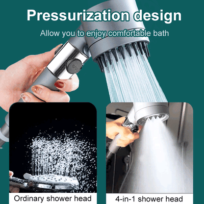 High-Pressure Boost Shower Head