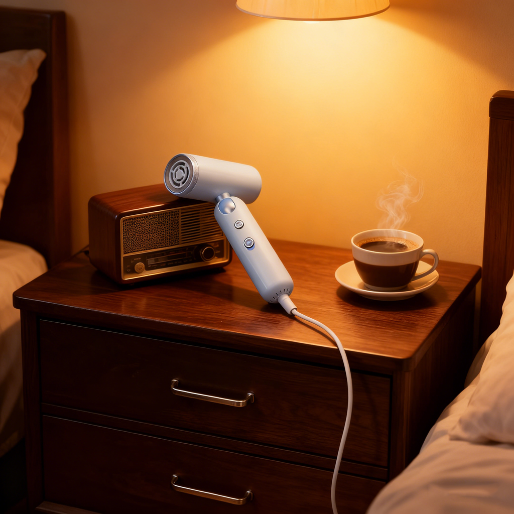 1000W Foldable Ionic Travel Hair Dryer