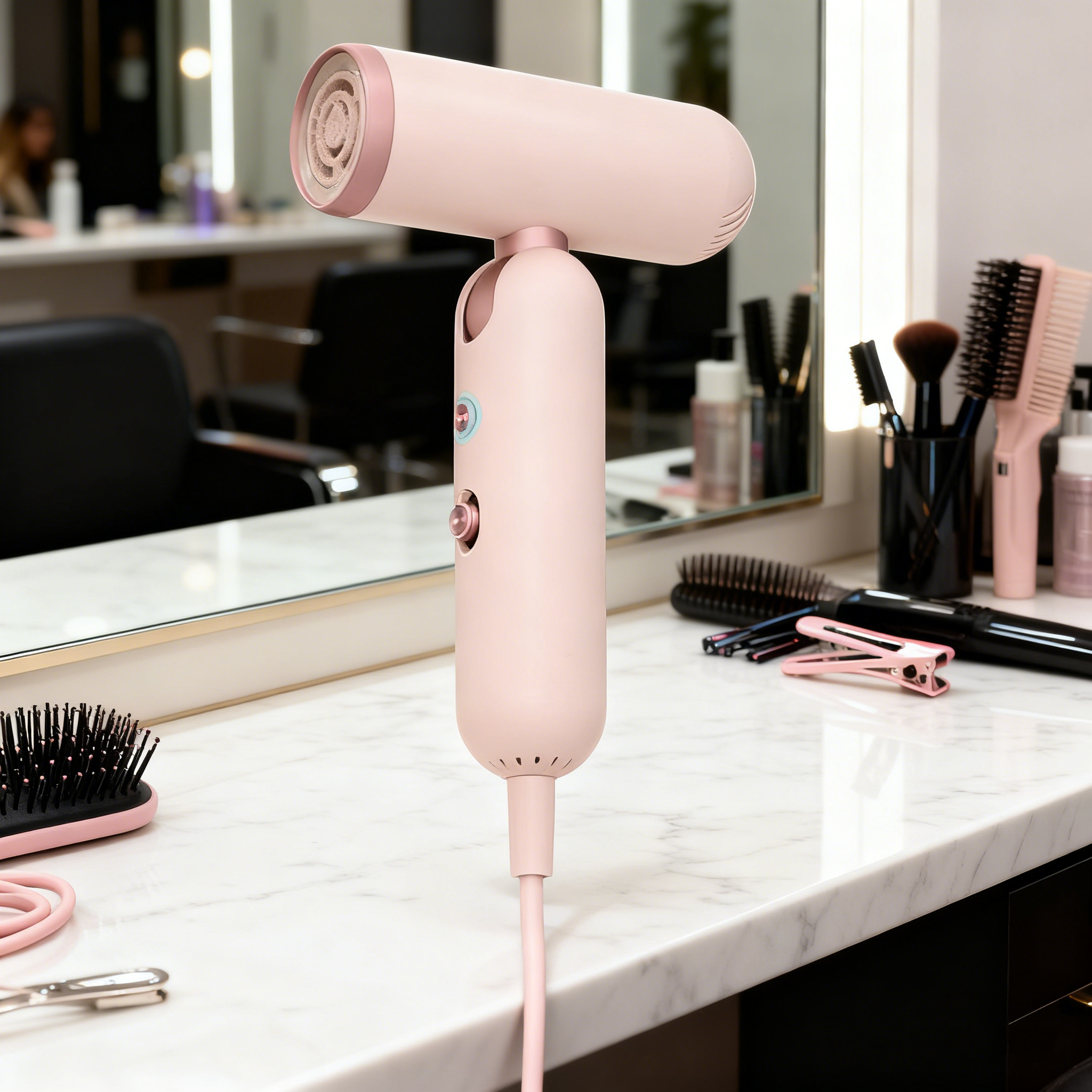 1000W Foldable Ionic Travel Hair Dryer