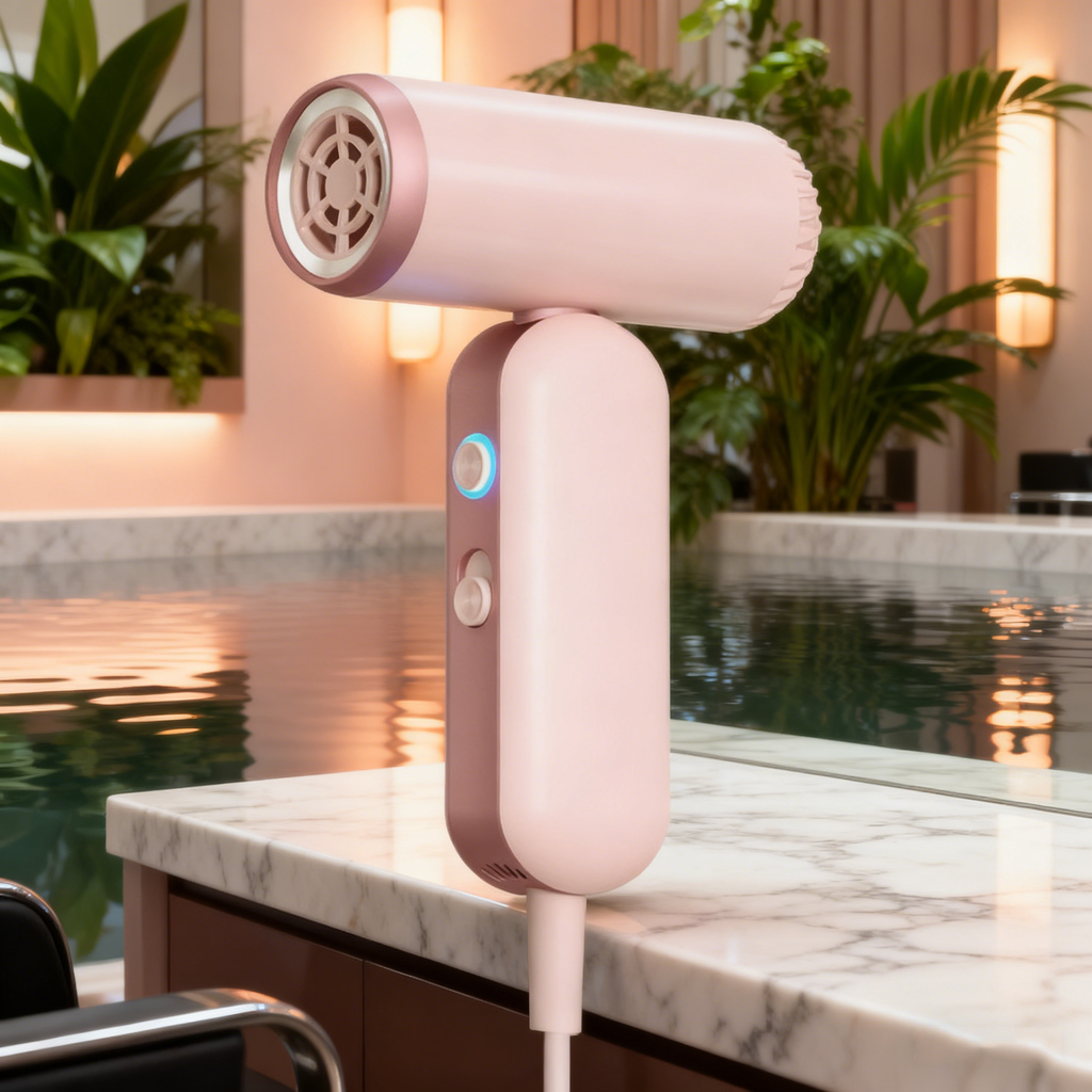 500W Turbo Mini Ionic Hair Dryer