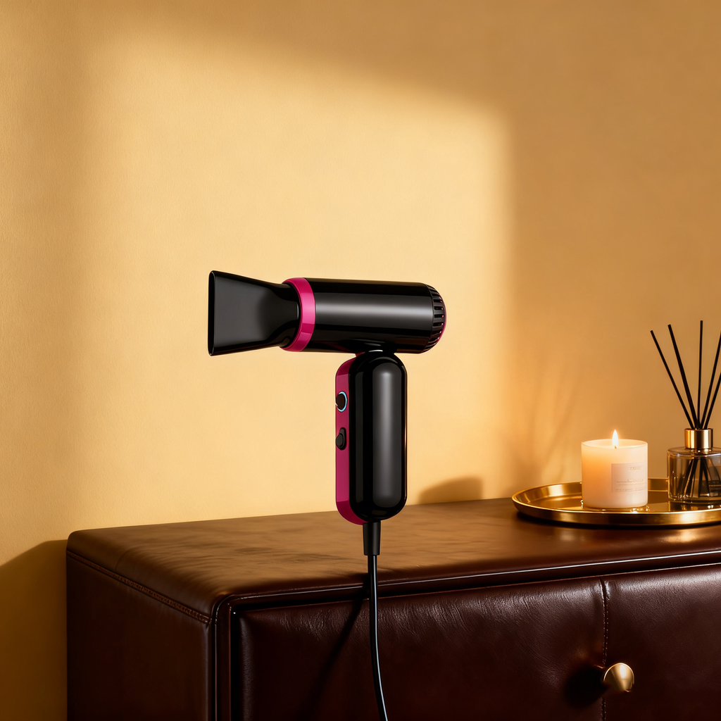 500W Turbo Mini Ionic Hair Dryer