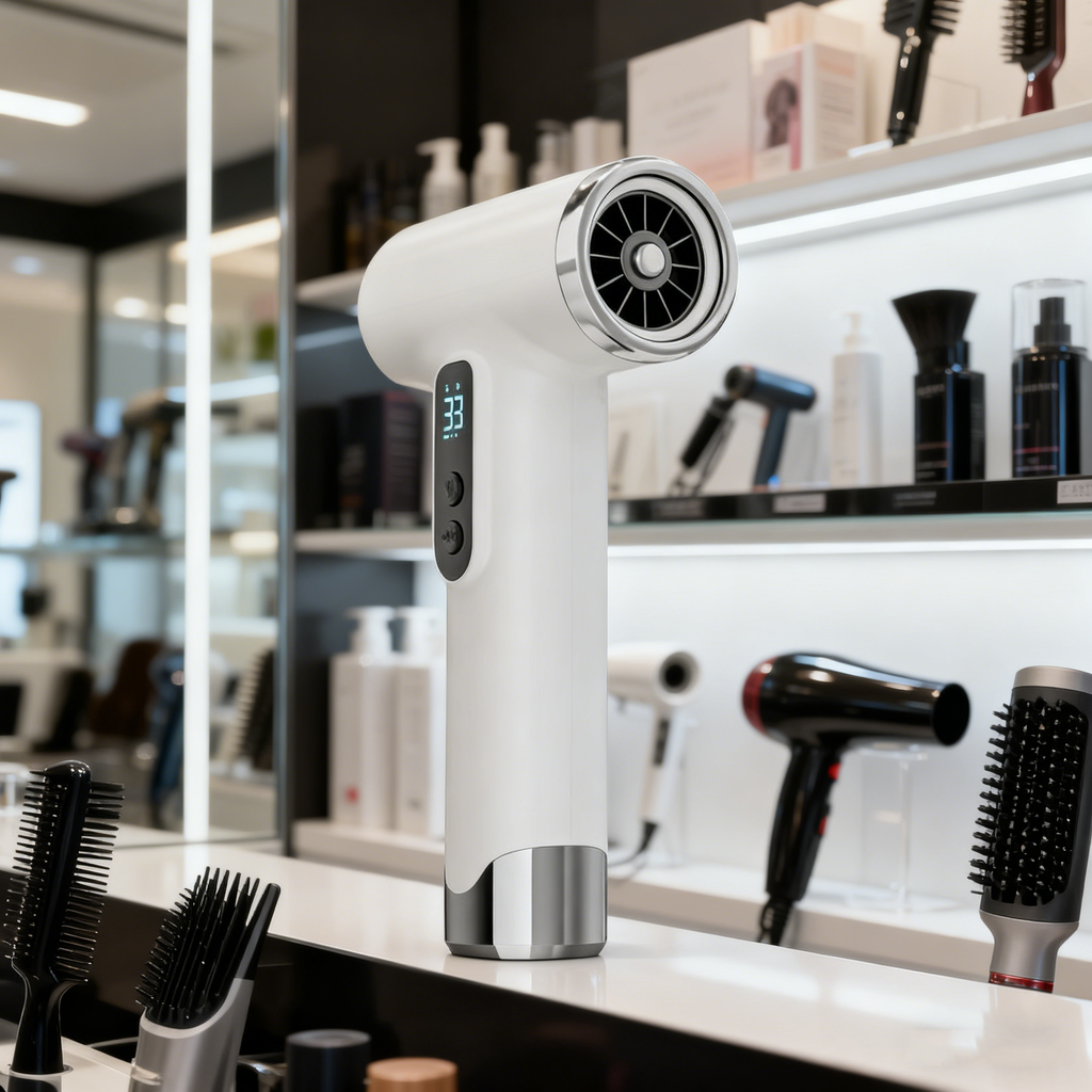 200W Cordless Mini Hair Dryer DC Motor