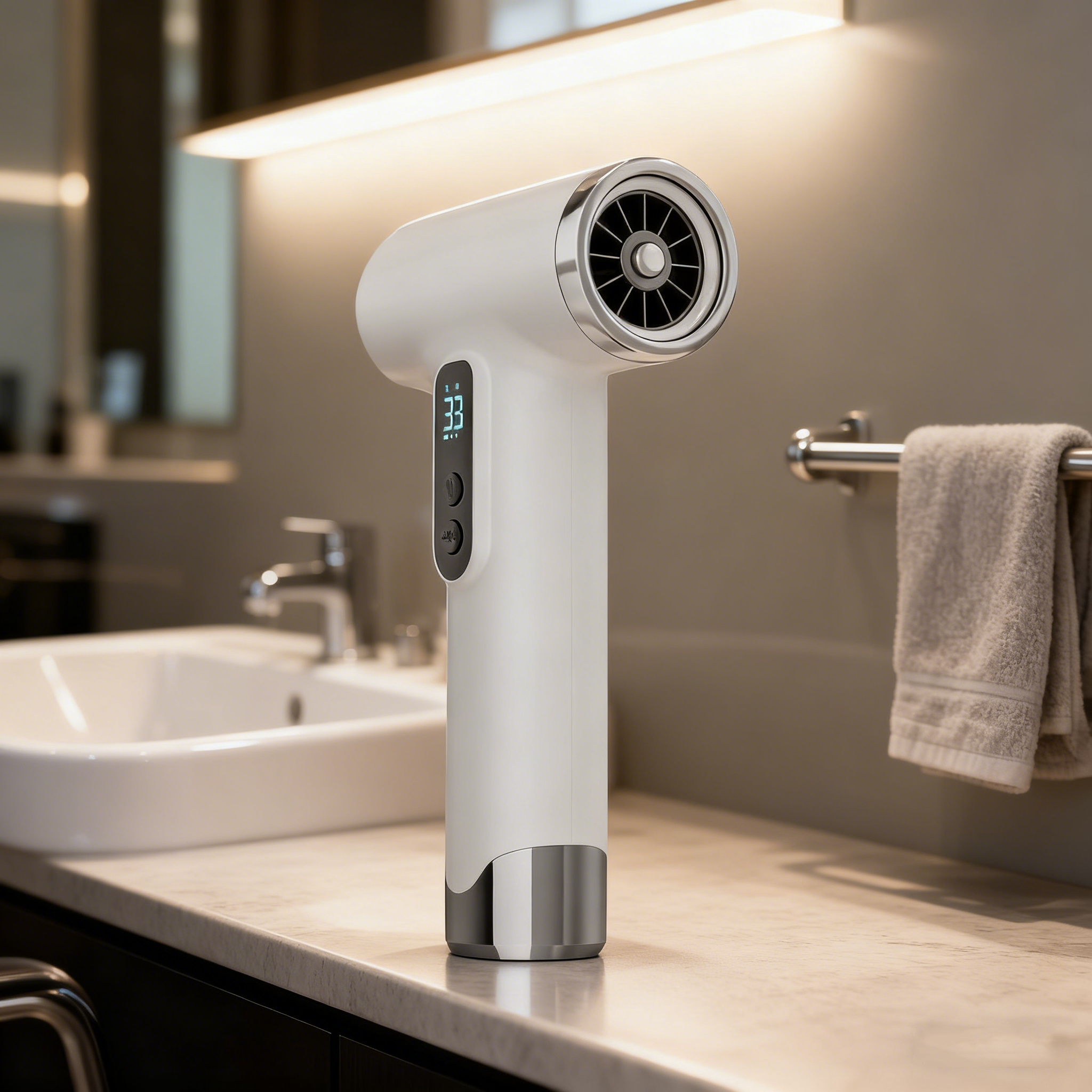 200W Cordless Mini Hair Dryer DC Motor