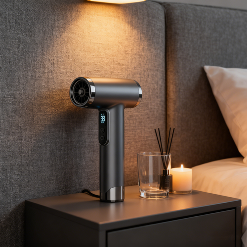 200W Cordless Mini Hair Dryer DC Motor