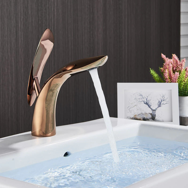 Luxury Modern Single-Handle Bathroom Faucet