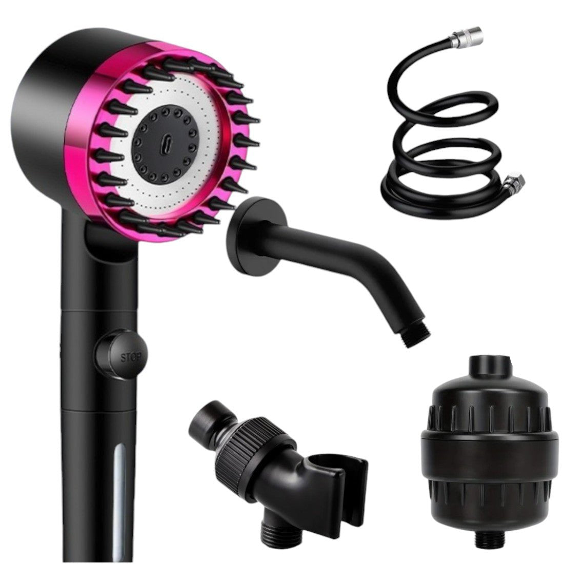 Massage Shower Head Spa Multi-Spray