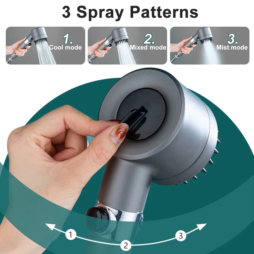 High-Pressure Boost Shower Head