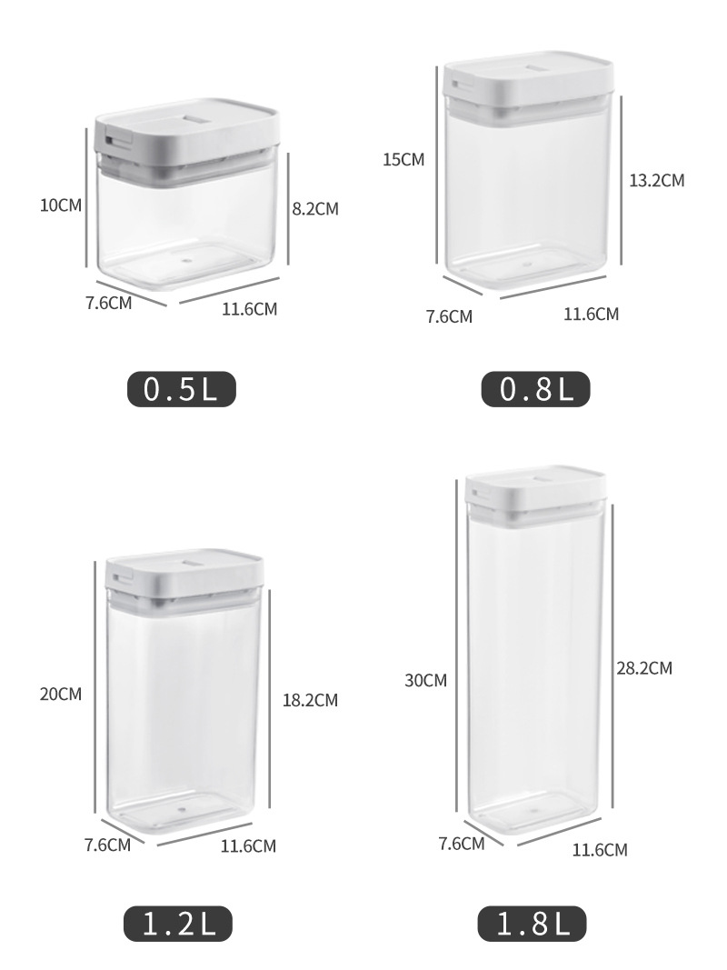 Airtight Moisture-Proof Food Storage Jar