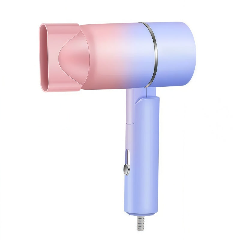 800W Foldable Hair Dryer Blue Light