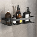 Metal Suction Cup Bathroom Shelf