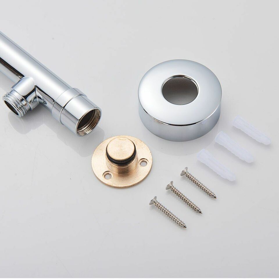 Ultra-Slim Wall-Mount Rain Shower Head